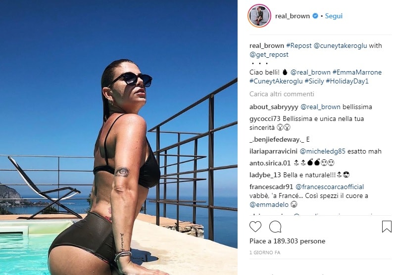 Emma Marrone bikini
