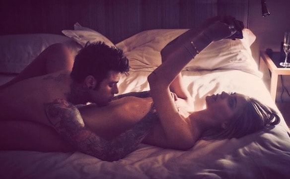 Chiara Ferragni e Fedez senza veli su Instagram