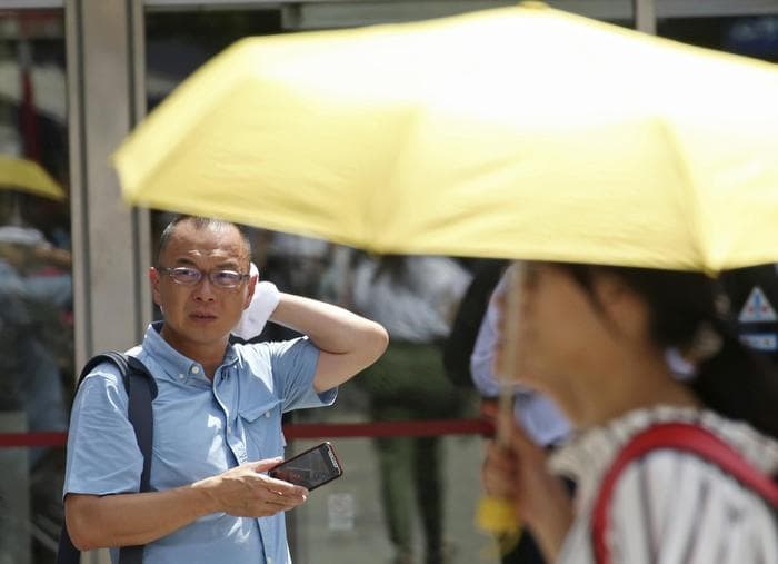 Giappone: caldo record, 40 morti. 41 gradi a Tokyo