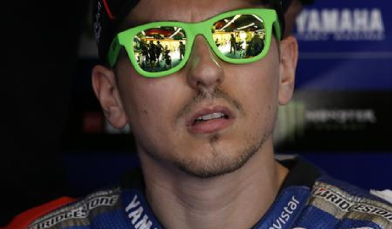 Jorge Lorenzo: "Il tamponamento di Valentino Rossi? Credevo fosse Marquez" (foto Ansa)