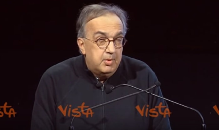 Sergio Marchionne a Balocco a giugno: "Una cravatta ben annodata è il primo passo serio"