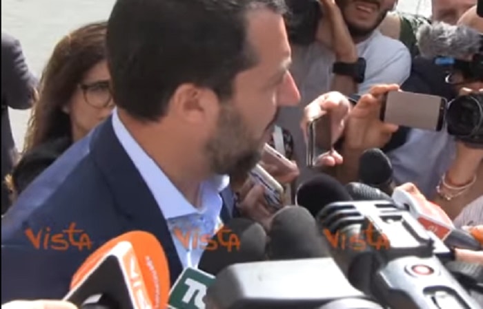 Matteo Salvini sui migranti
