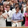 Meghan Markle e Kate Middleton insieme a Wimbledon FOTO