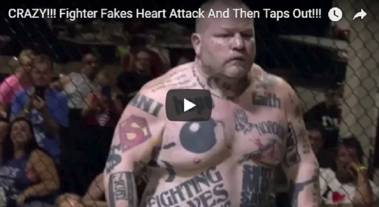 YOUTUBE MMA: finge infarto, poi manda KO l'avversario