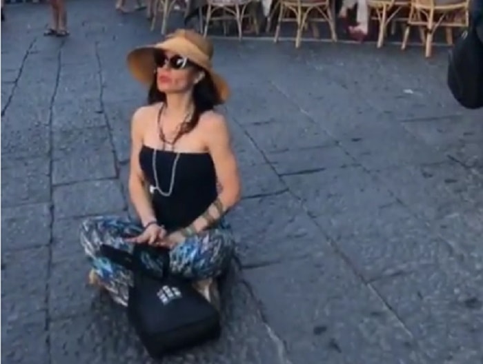 Naike Rivelli a Capri