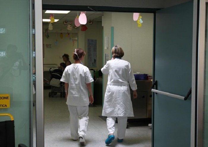Un ospedale, foto Ansa
