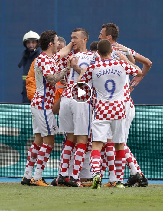 Croazia-Inghilterra, video: Ivan Perisic segna in acrobazia su assist di Vrsaljko