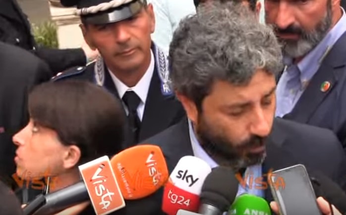 Roberto Fico a Napoli