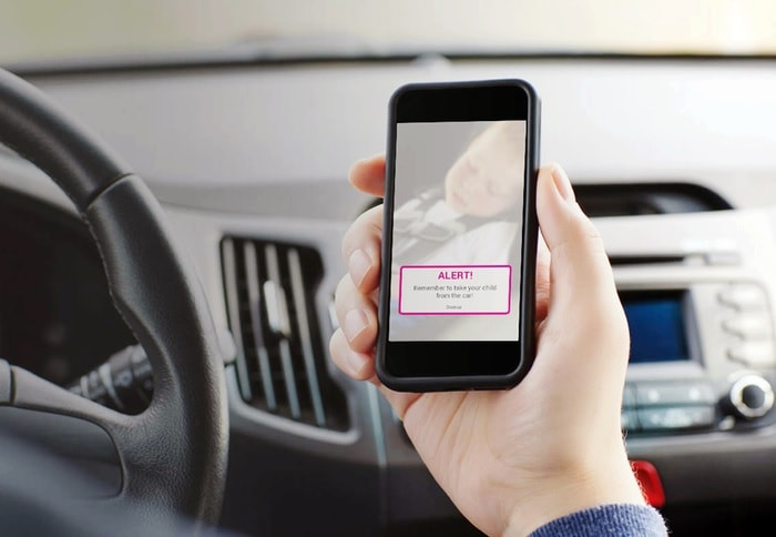 Seggiolino anti-abbandono