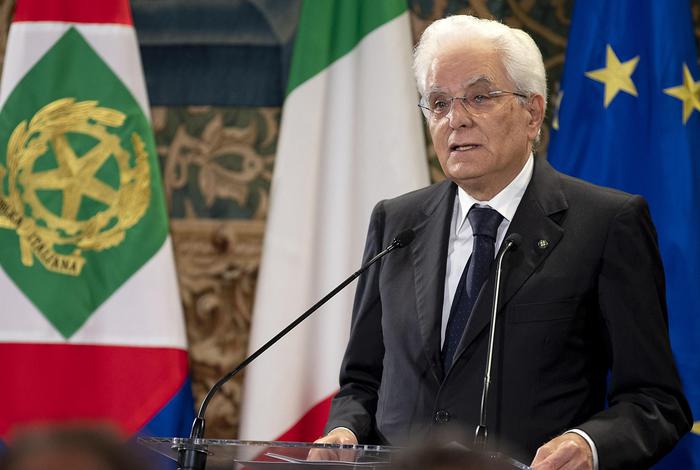 Il Presidente della Repubblica Sergio Mattarella