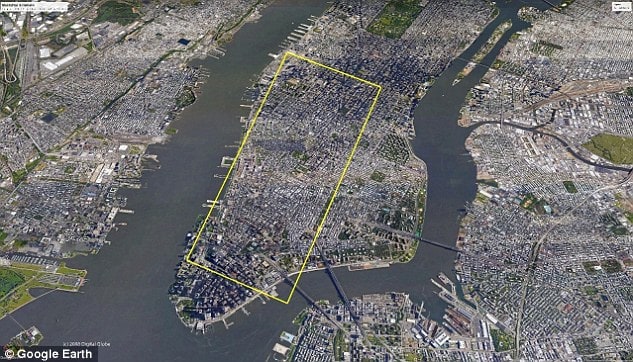 Iceberg grande come un terzo di Manhattan