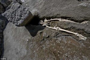 Pompei, trovata testa ultimo fuggiasco