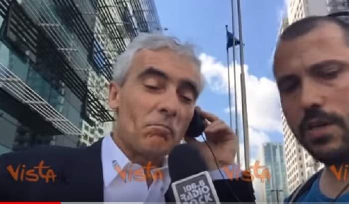 Tito Boeri canta per Radio Rock