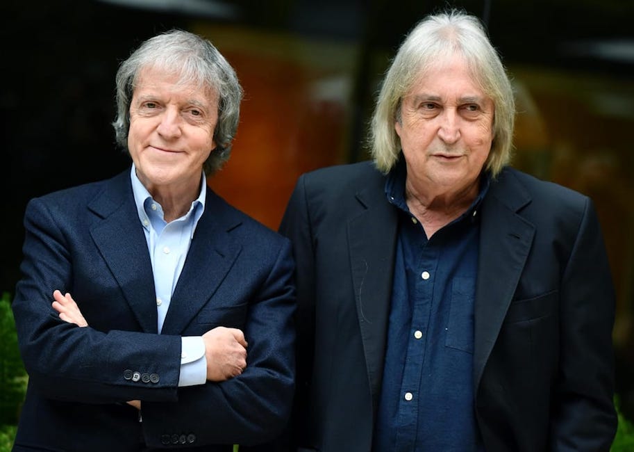 Enrico Vanzina, lettera al fratello Carlo al tempo presente "perché lui comunque c'è"