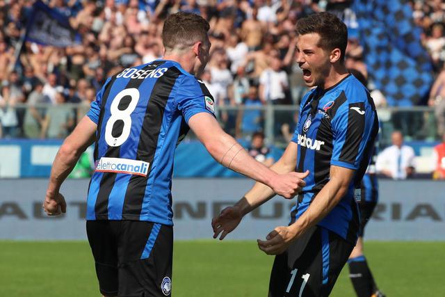 Copenaghen-Atalanta highlights, pagelle, video gol della partita di Europa League (foto Ansa)