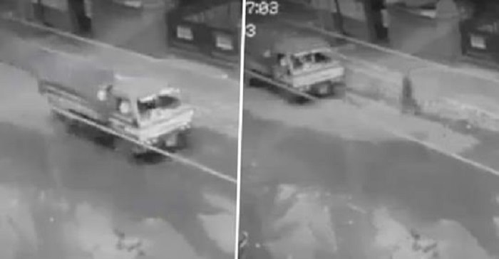 Filippine, ombra scura attraversa la strada a Pangasinan5