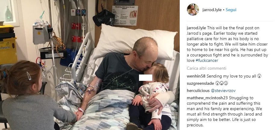 jarrod Lyle su Instagram