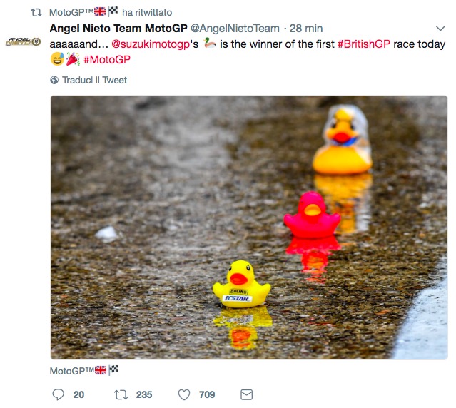 MotoGp Silverstone verso il rinvio, la pista è allagata: controllo finale alle 16