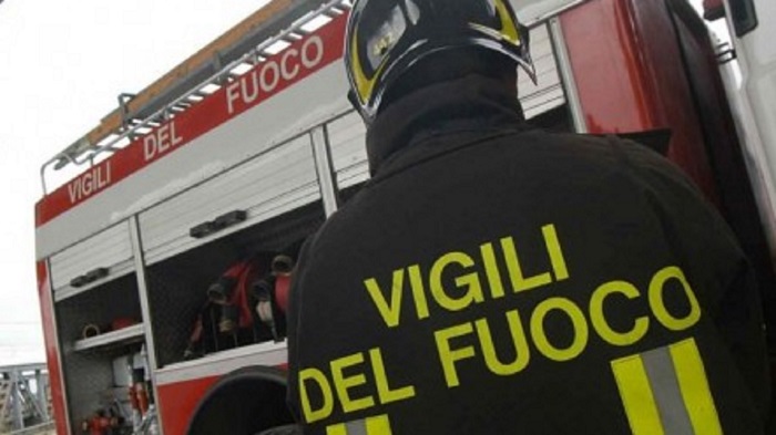 Vigili del Fuoco in azione