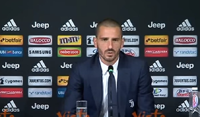 Conferenza stampa Leonardo Bonucci