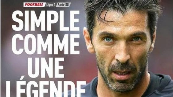 "Buffon semplice come una leggenda", L'Équipe esalta il portiere del Psg