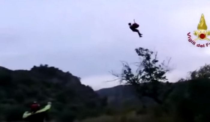 Gole del Raganello vigili fuoco