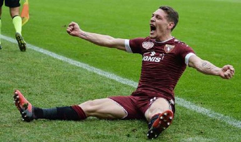 Calciomercato Napoli, l'obiettivo è Belotti? Il ds del Torino smentisce (foto Ansa)