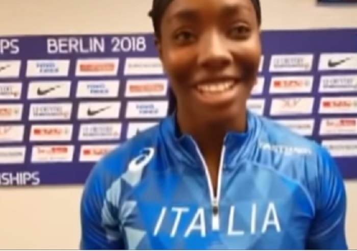 Daisy Osakue in finale