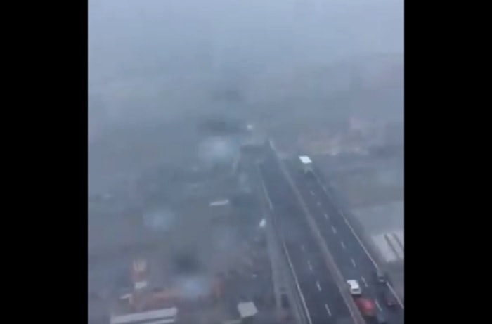 Genova tragedia crollo elicottero