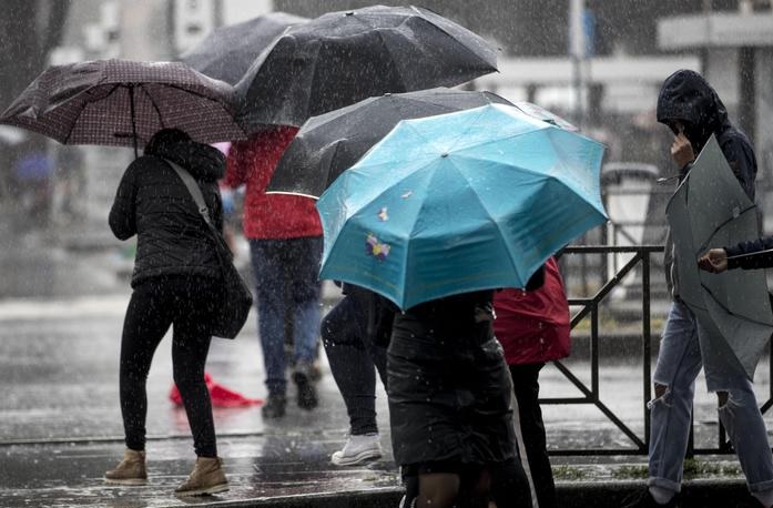 Le previsioni meteo per Ferragosto? Violenti temporali e calo delle temperature (foto d'archivio Ansa)