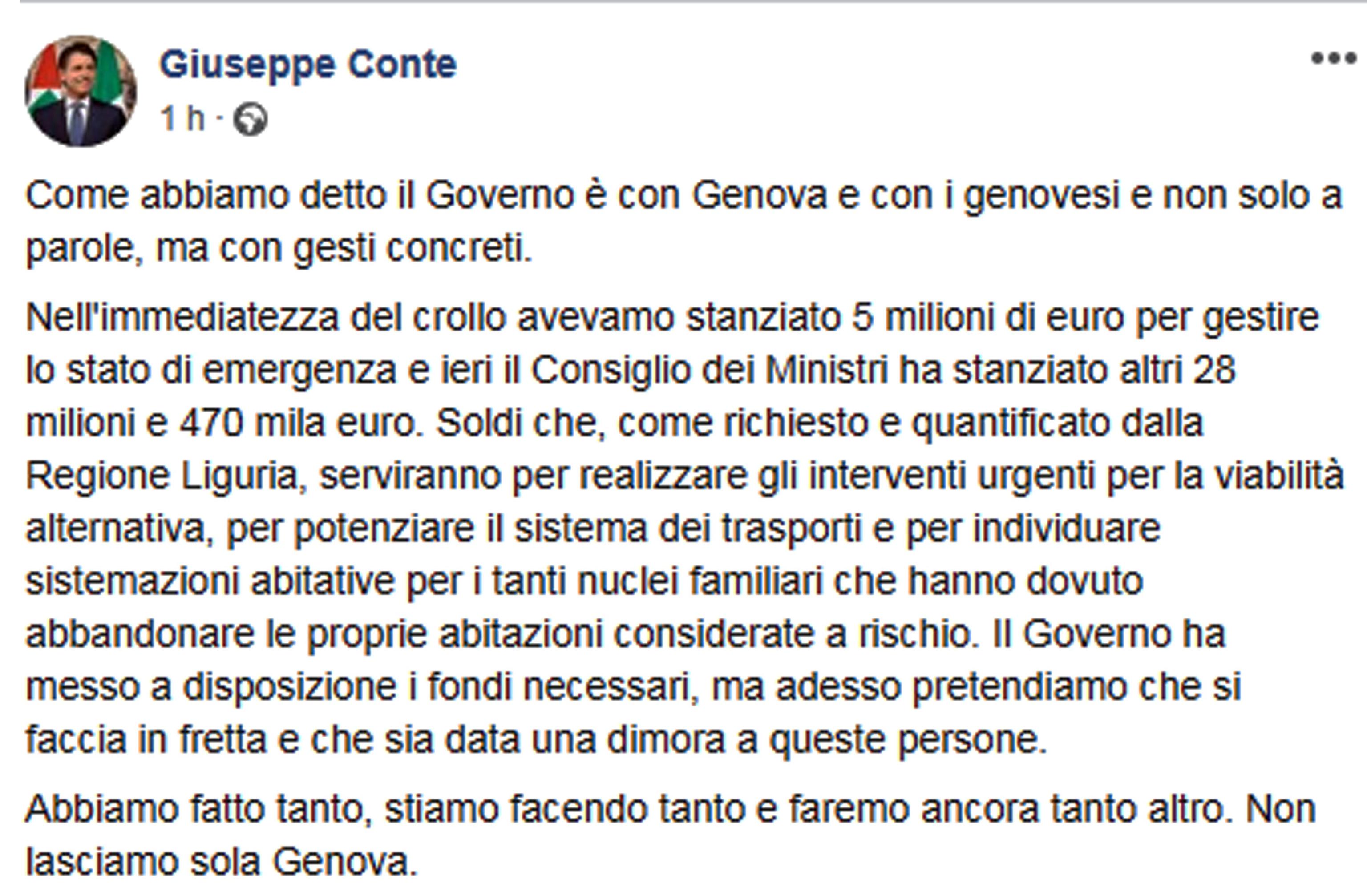 post giuseppe conte