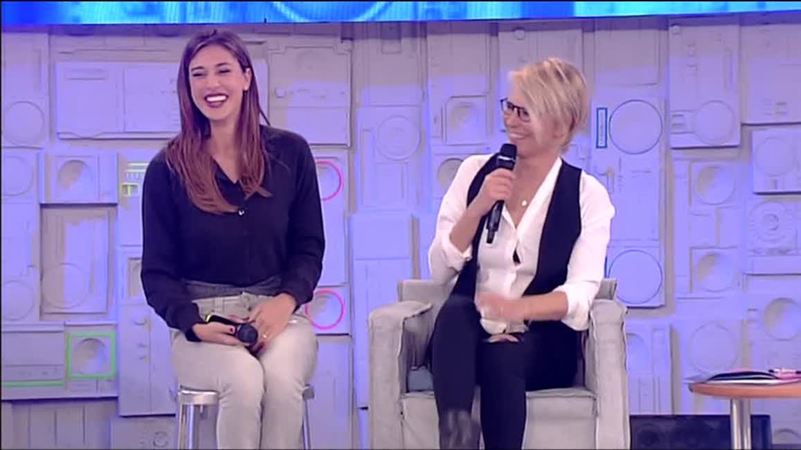 Maria De Filippi: "Ringrazio Belen Rodriguez, 3 anni fa mi ha cambiato la vita"