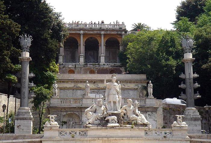 Roma, anziano suicida dalla terrazza del Pincio