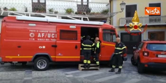 Raganello pompieri vittime