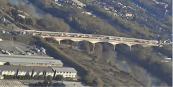 Roma, viadotto della Magliana