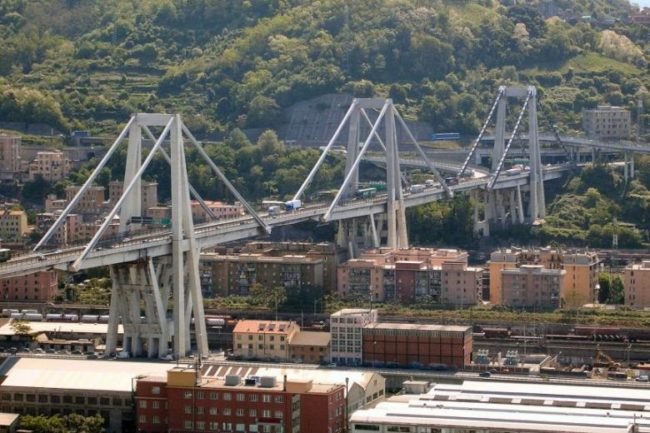 Ponte Morandi com'era