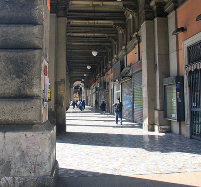 Portici piazza Vittorio