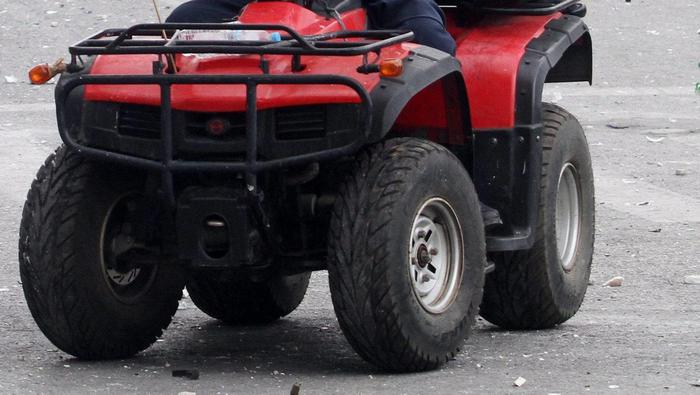 Leini Torino quad incidente