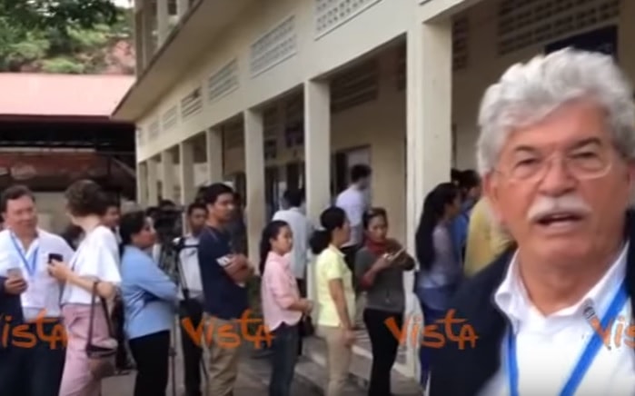 Antonio Razzi in Cambogia