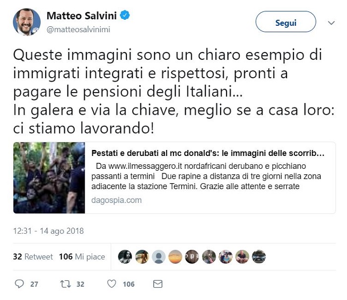 Ponte Morandi crollato a Genova: Salvini e il tweet migranti, Bagnai e "l'austerità"