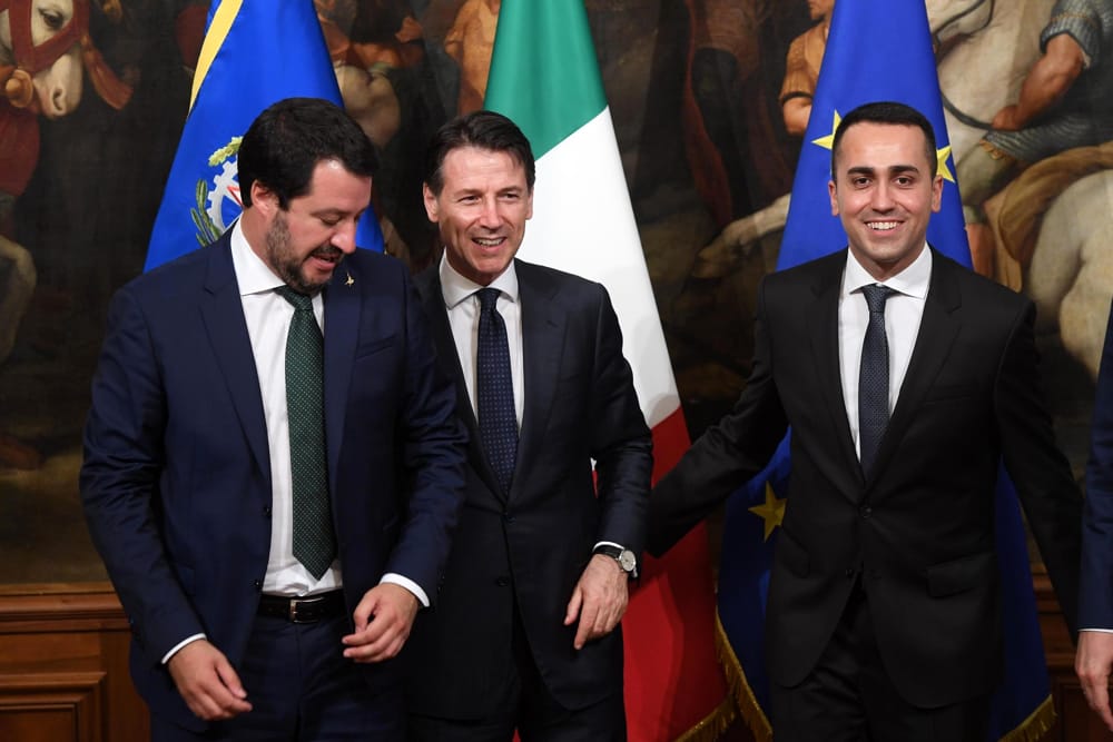 Salvini conte Di Maio