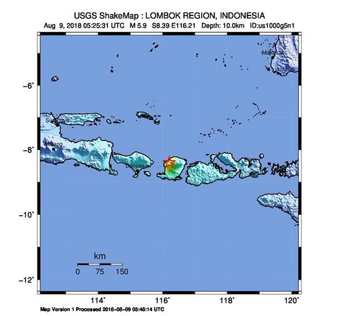 terremoto indonesia oggi