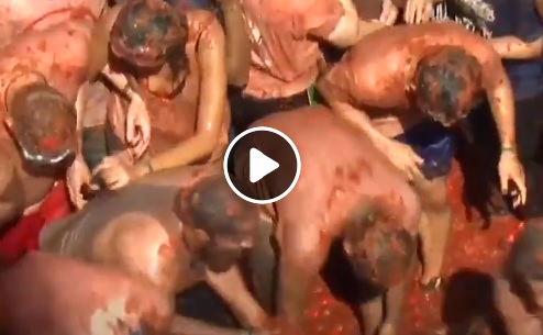 tomatina spagna