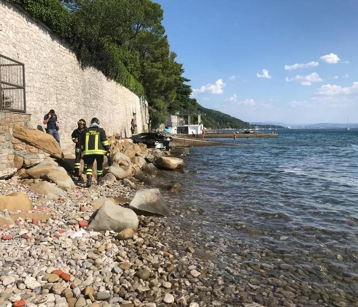 Trieste tragedia sfiorata