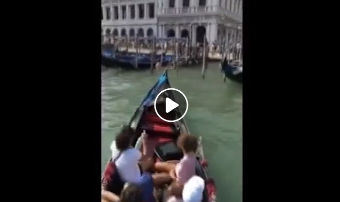 venezia turisti bagno