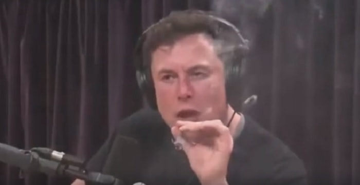 Tesla, Elon Musk marijuana whiskey