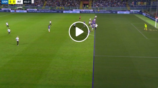 Asamoah e Nainggolan video gol annullati dal var in Sampdoria-Inter 0-1