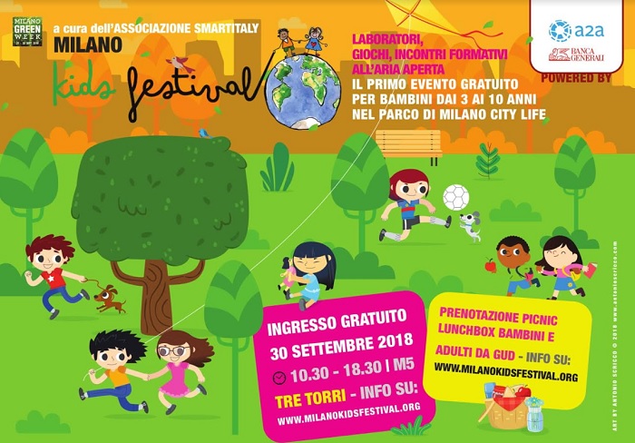 Milano Kids Festival per sensibilizzare grandi e piccoli su ambiente e cyberbullismo