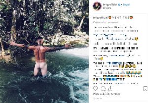 Briga, lato B su Instagram: poi commenta ventitre2