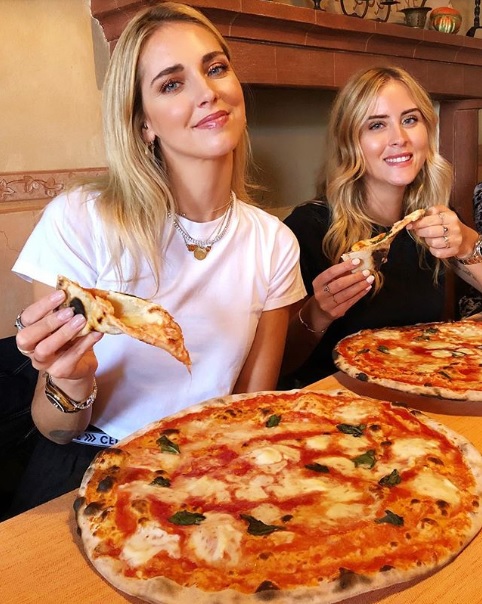 chiara ferragni pizza